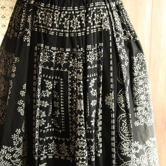 Vintage 1950s Dress with Pockets, Bill Atkinson Glen of Michigan Black and White - Picture 4 of 14